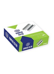 FIS 1000 Stapler Pins, No.23/20 Size, Silver