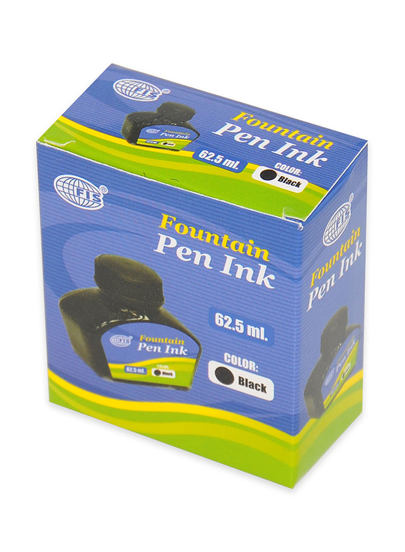 FIS Fountain Pen Ink, 62.5ml, Black