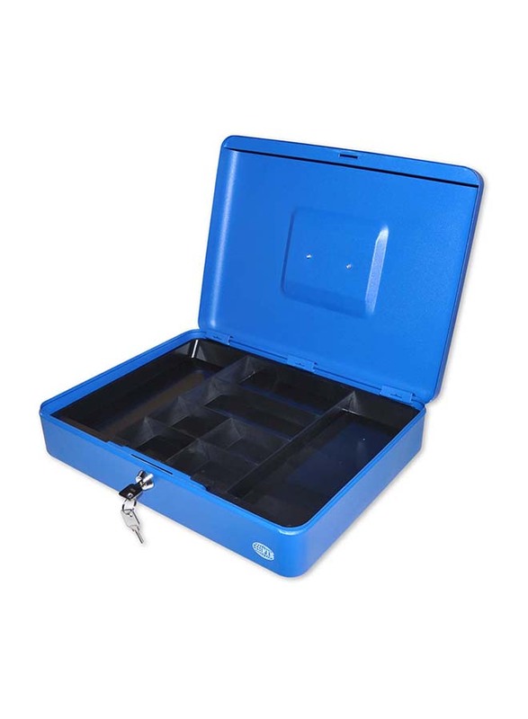 FIS Cash Box, 14.5 Inch, FSCPTS0001BL, Blue