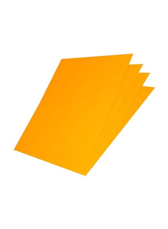 

FIS Color Label, 100 Sheets, A4 Size, FSLA1-100FOR, Fluorescent Orange