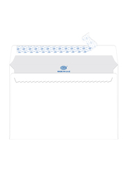 FIS Peel & Seal Envelope, 100GSM, 162 x 229mm, 50 Pieces, FSWE1026PRSI50, White