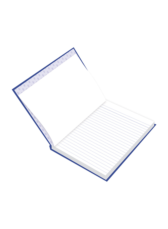 FIS Manuscript Notebook, 8mm Single Ruled, 4 Quire, 192 Sheets, 9 x 7 inch Size, Fsmn9x74q, Blue