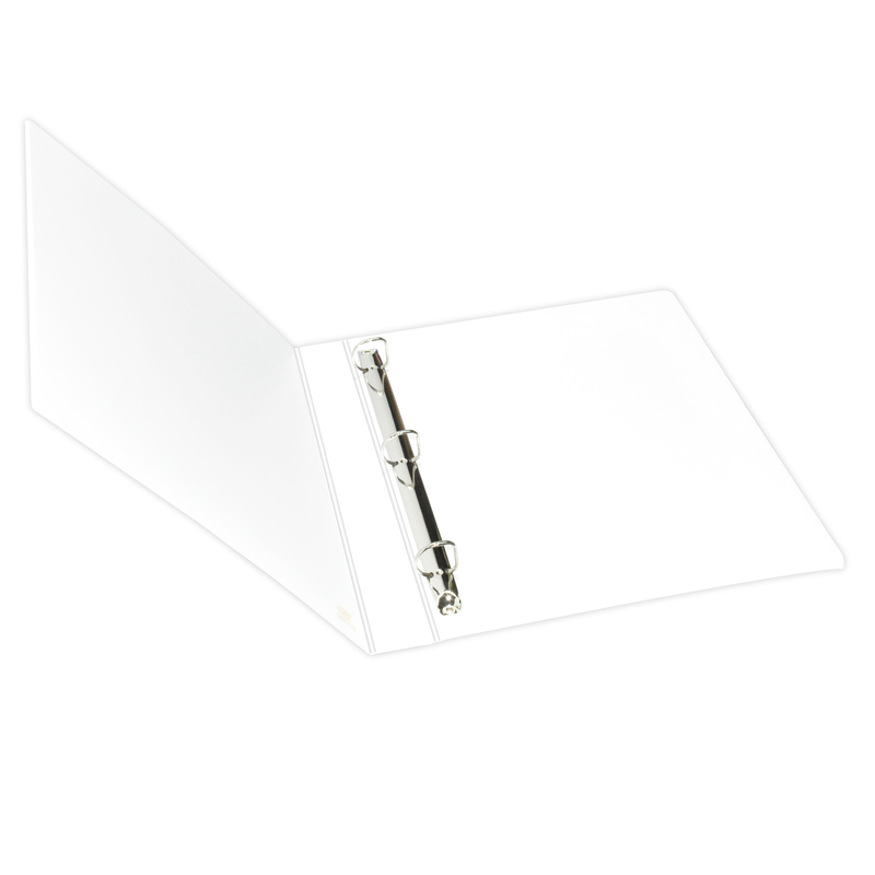 FIS 3D Ring Presentation Binder, A4 Size, 20mm Ring Size, 1.5 Inch Spine, FSBD320DPB, White