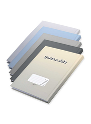 FIS Oman Hard Cover Notebook, 18 x 25cm, 80 Sheets, FSNBOM80AST, Assorted