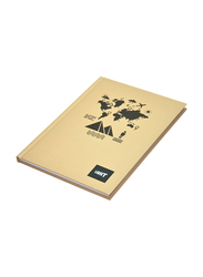 Light Hard Cover Single Line Notebook, 5 x 100 Sheets