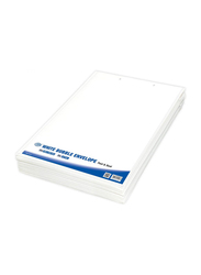 FIS Peel & Seal Bubble Envelopes, 300 x 445mm, 12 Pieces, FSAEW300445, White