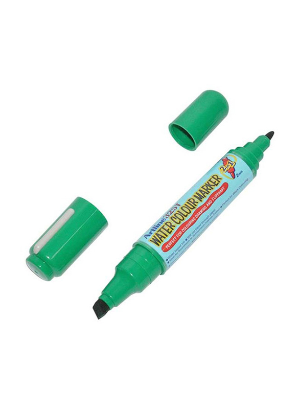 أرتلاين قلم تلوين مائي مكون من 12 قطعة ARMK325GR ، أخضر