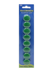 FIS Colored Magnet Set, 3 Pack, FSMI203040GR/3, Green