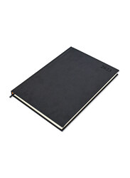 FIS 2023 Saturday & Sunday Combined English Diary, 320 Sheets, 70 GSM, A4 Size, FSDI47EP23BK, Black
