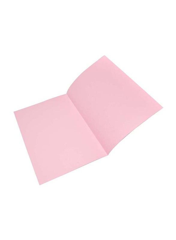 FIS 50-Piece Arabic Square Cut Folder Set, 240GSM, FSFFIAB, Pink