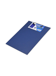 FIS Polypropylene Foolscap Clip Board, Dark Blue
