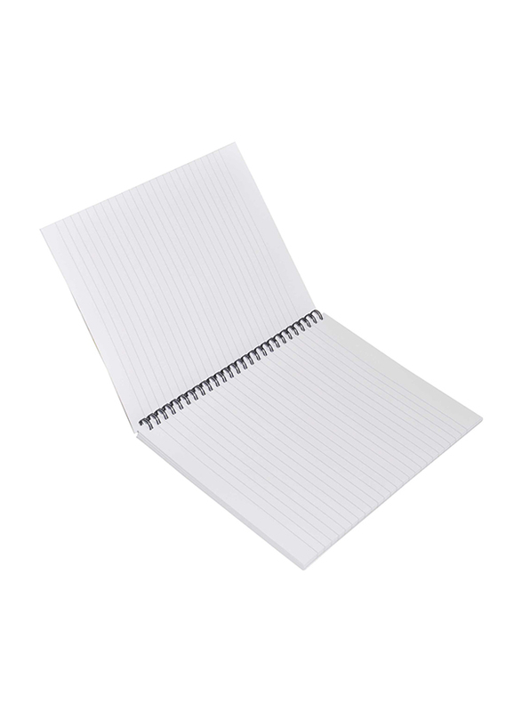 Light Soft Cover Spiral Single Line Notebook Set, 100 Sheets, 9X7 inch, 10 Pieces, LINB971603S, Multicolour