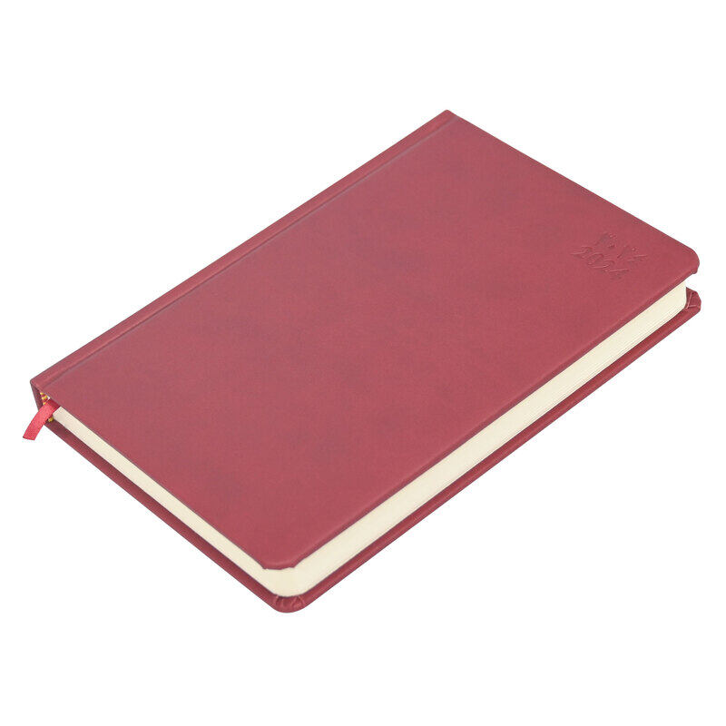 

FIS 2024 Arabic/English Diary, 384 Sheets, 70 GSM, A5 Size, FSDI19AE24MR, Maroon