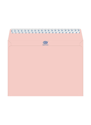 FIS Executive Laid Paper Envelopes Peel & Seal, 12 x 9 Inch, 25 Pieces, Pink