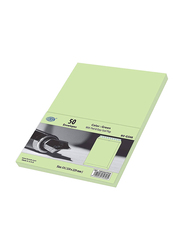 FIS Colour Peel & Seal Envelopes, 50-Piece, 80 GSM, C4 (324 x 229mm), Pastel Green