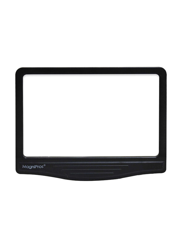 

FIS 3x Page Magnifier with Anti-Glare LED, EYMG1815, Black