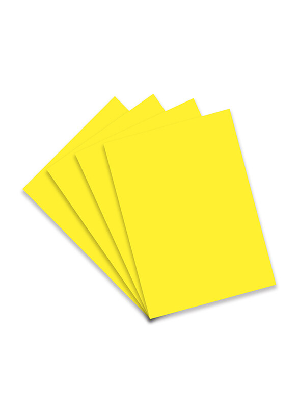 

FIS Coloured Cards, 50 x 70cm, 100 Pieces, 160 GSM, FSCH160210, Yellow