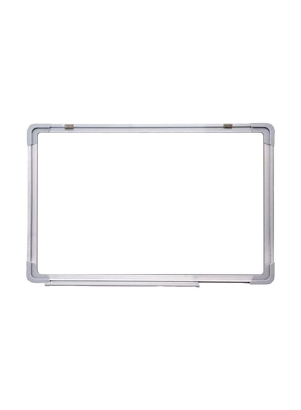 FIS White Board with Aluminium Frame, 60 x 90 cm, Multicolour