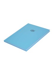 FIS Neon Hard Cover Single Line Notebook Set, 5 x 100 Sheets, 9 x 7 inch, FSNB97N220, Turquoise
