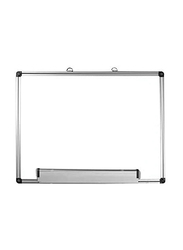 FIS White Board with Aluminium Frame, 90 x 120 cm, Multicolour
