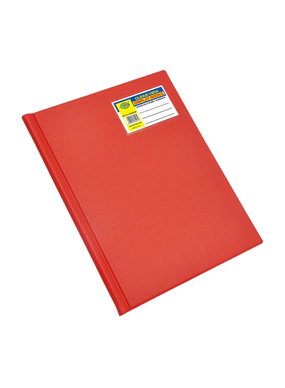 

FIS Display Book with 36 Pockets, A4 Size, Red