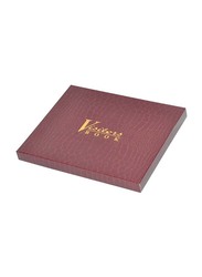 FIS English Visitors Book, 25 x 20cm, FSCLVISITORE, Maroon