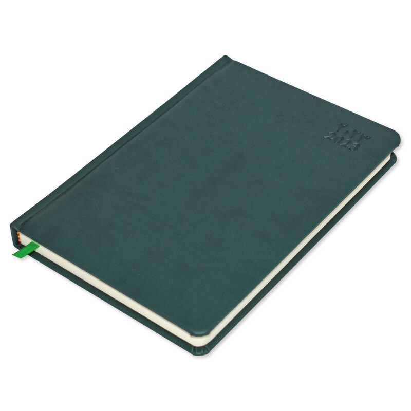 

FIS 2023 Arabic/English Friday & Saturday Combined Diary, 320 Sheets, 70 GSM, A5 Size, FSDI95AE23GR, Green