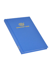 FIS Manuscript Notebook Set, 8mm Single Ruled, 5-Piece, 105 x 148mm, 96 Sheets, A6 Size, FSMNA62Q, Blue