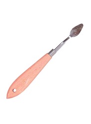 Artmate Wooden Handle Palette Knife, JICUAMT18-2, Silver/Pink