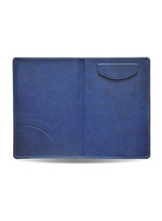 FIS Executive Bill Folders with Italian PU Covers, Magnetic Flap, Round Corners, Gift Box, 155 x 230mm, FSCL1101BL, Blue