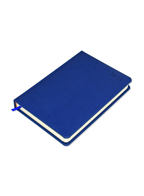 

FIS 2023 English Diary, 384 Sheets, 70 GSM, A5 Size, FSDI19E23BL, Blue