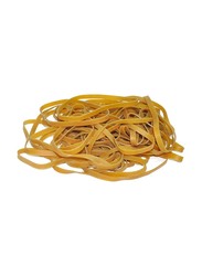 FIS 10 Boxes Pure Rubber Bands, 64 Size, Yellow