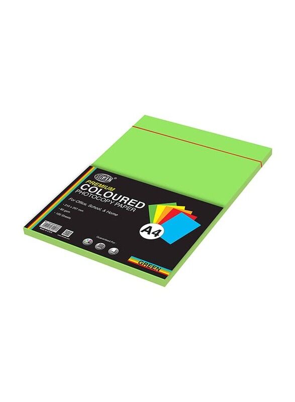 

FIS Premium Color Photocopy Paper, 100 Sheets, 80 GSM, A4 Size