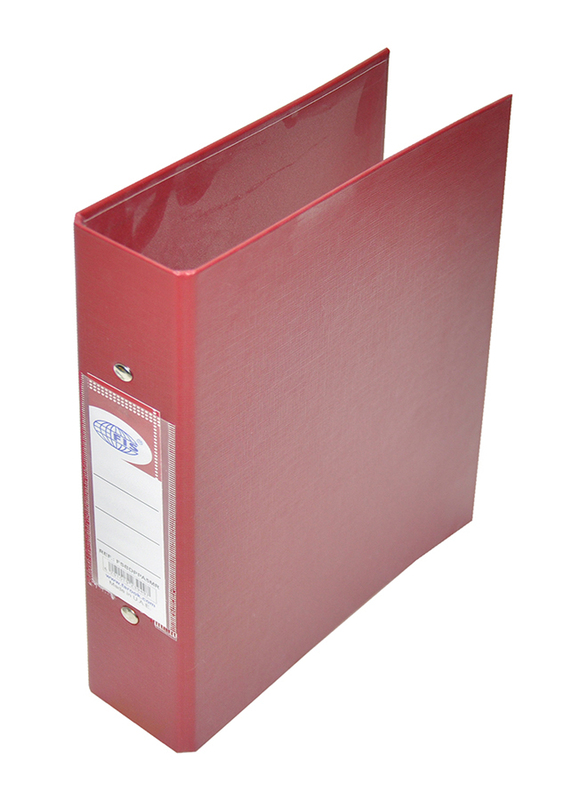 FIS Polypropylene Binder with 2 Ring, 25mm, A5 Size, 48 Piece, FSBDPPA5MR, Maroon