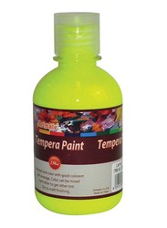 Artmate Tempera Fluorescent Colour, 250ml, Lemon Yellow