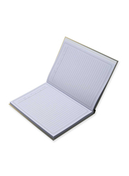 FIS Oman Hard Cover Notebook, 18 x 25cm, 5 x 100 Sheets, FSNBOM100GL, Gold