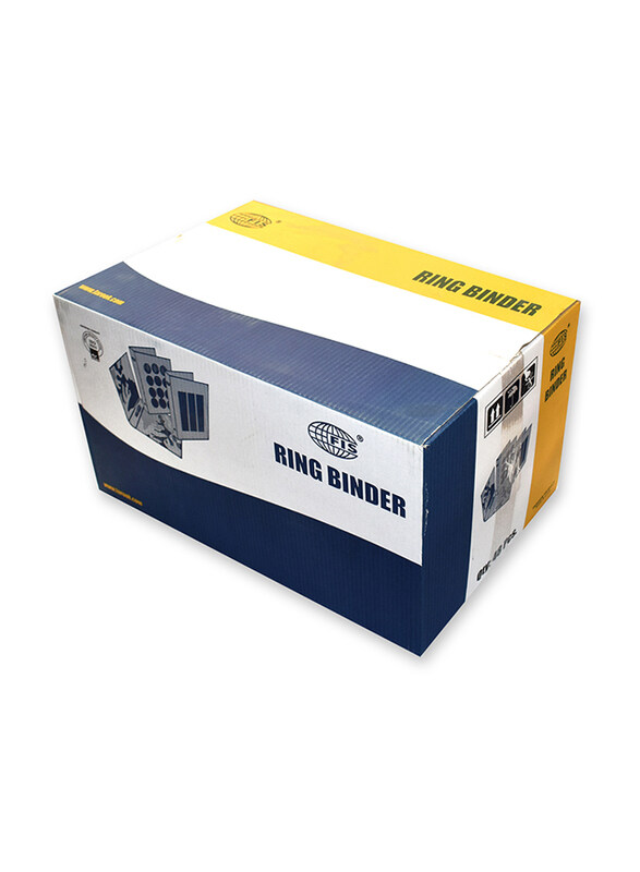 

FIS Polypropylene Binder with 2 Ring, 25mm, A4 Size, 48 Piece, FSBDPPA4GY, Grey