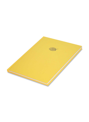 FIS Neon Hard Cover Single Line Notebook Set, 5 x 100 Sheets, 9 x 7 inch, FSNB97N200, Gold