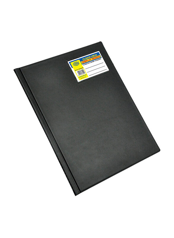 

FIS Display Book with 36 Pockets, A4 Size, Black