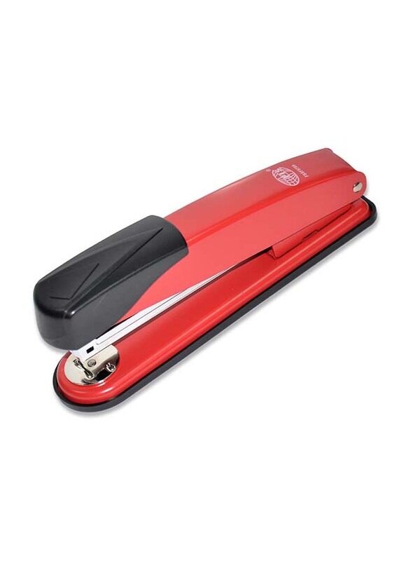 

FIS FSSF5789 Medium Stapler with Non-Slip Rubber Base Pad, Red