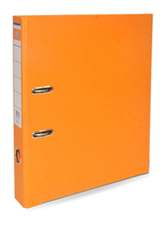 FIS Fixed Mechanism Box File Folder, 4cm, 24 Pieces, FSBF4FIXJCOR, Orange