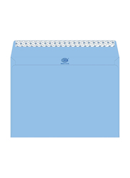 FIS Executive Laid Paper Envelopes Peel & Seal, 12 x 9 Inch, 50 Pieces, Blue