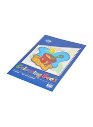 FIS 12-Piece Coloring Book, A4, 16-Pages, FSCG0416003, Multicolour