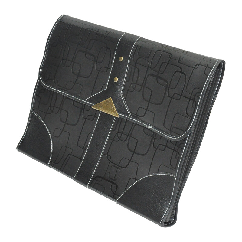 

Generic Expanding File, 7 Pockets, A4 Size, AIPGLD34A-CP, Black