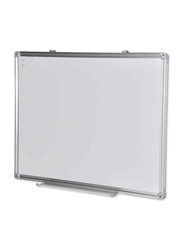 FIS White Board with Aluminum Frame, 45 x 60cm, FSWB4560N, White