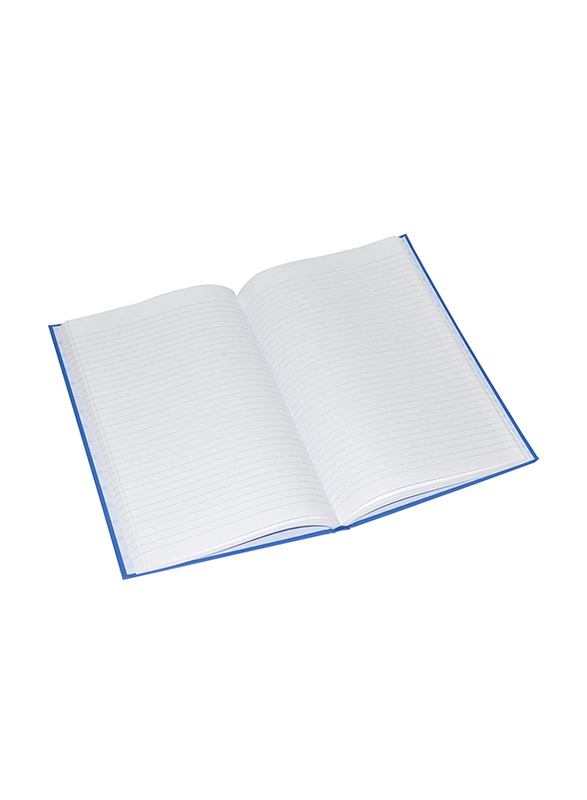 FIS Manuscript Notebook Set, 8mm Single Ruled, 4 Quire, 5 x 192 Sheets, FSMNFS4Q, Blue