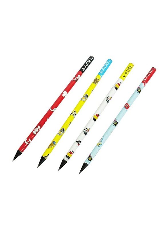 Adel 72-Piece Pirates Blacklead Pencil Set, ALPE2061130684, Multicolor