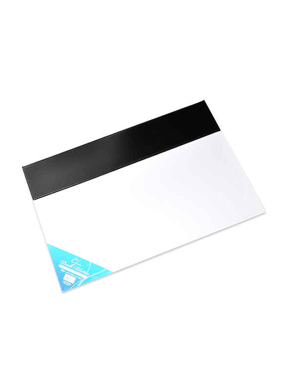 

FIS Classico Desk Blotter, White/Black