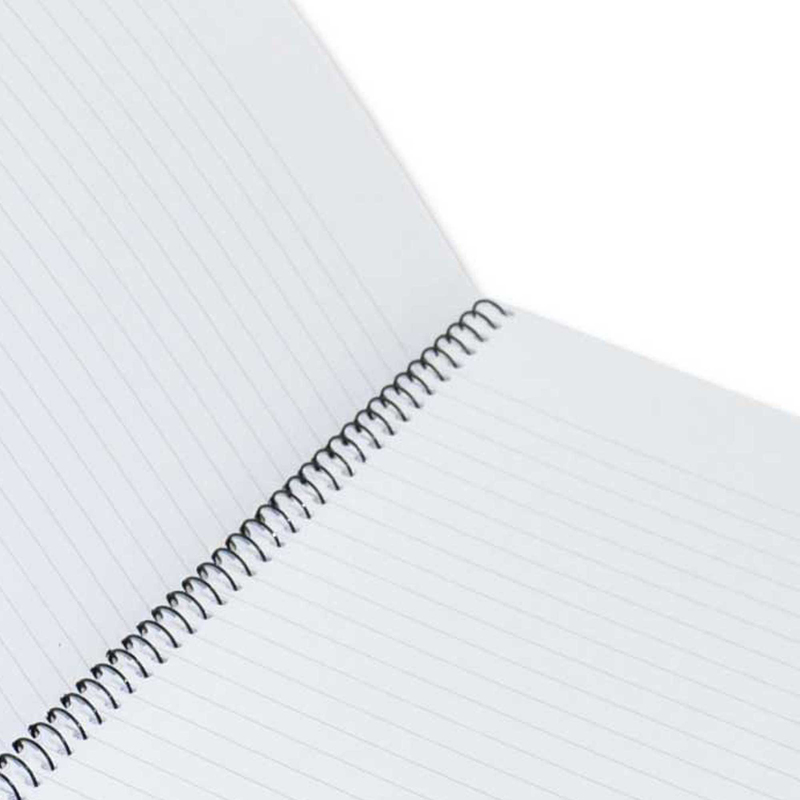 FIS Hard Cover Single Line Notebook Set, 100 Sheets, A4 Size, 5 Pieces, FSNBA419-01, Multicolour