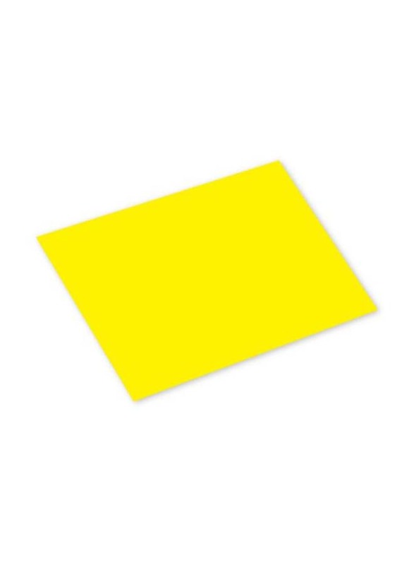 FIS Colored Cards, 100 Piece, 160GSM, 70 x 100cm, FSCH16070100LE, Lemon Yellow